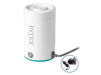 Насос электрический Intex 66646, пластик, 220–240V, 400 л/мин, с насадками, цвет белый