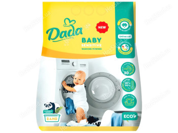 Порошок для прання Dada, для дитячого одягу, 2,4кг