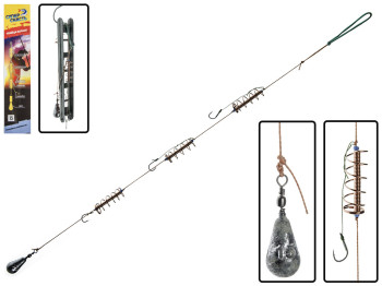 Монтаж рыболовный Супер снасть Убийца карася на мотовиле 42г 15г