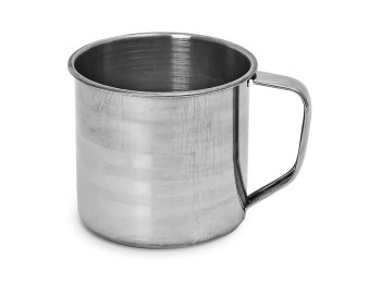 Кружка металлическая, нержавеющая сталь, 9×10см, 600мл