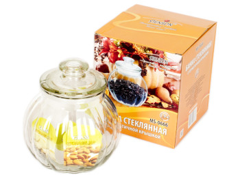 Банка стеклянная герметичная "Тыква" 1900ml