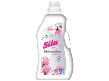 Кондиционер-ополаскиватель Sila Silky Sense, 80 циклов, аромат цветущая сакура, 2,4л, 330x155x100мм