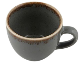 Чашка кавова Porland Dark Grey, 80мл