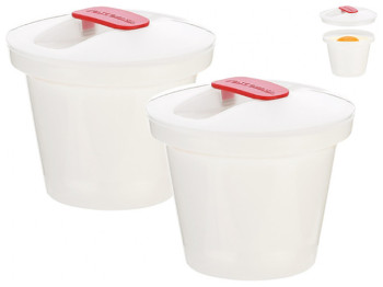 Миски для вареных яиц PURITY MicroWave для микроволн. печи 8х8х7см (цена за набор 2шт) 83543