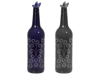 Пляшка для олії Herevin Dark Blue-Grey-Ivy Mix, 750мл, 8699038088863