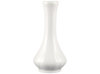 Ваза Extra White, фарфор, 16см, колір білий