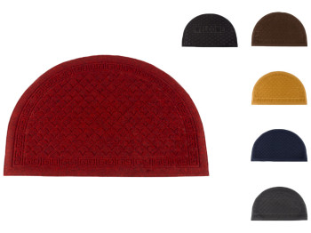 Коврик придверный полукруг без окантовки