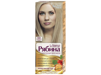 Крем-фарба Acme-color "Горобина Intense" Платиновий блонд тон 1001 09169