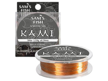 Леска нейлон Sams fish "Kami" 300мx0.30мм