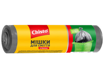 Пакеты для мусора Chisto strong, 240л, 5шт