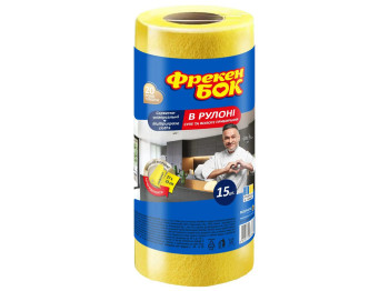 Салфетки универсальные Фрекен Бок, в рулоне, 15шт