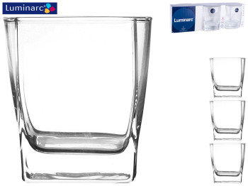 Набор стаканов Luminarc Stterling, низких, 300мл (цена за набор 3шт) 07725