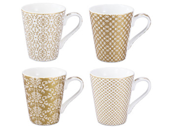 Набор чашек My Coffee Empire, 320мл (цена за набор 4шт) 06443