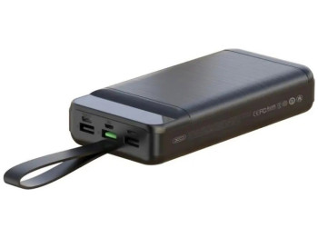 Универсальная мобильная батарея XO PR156 QC22.5W PD20W 30000 mAh Цвет Чёрный