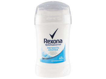 Антиперспирант-карандаш Rexona Motionsense "Легкость хлопка" 48ч 40мл
