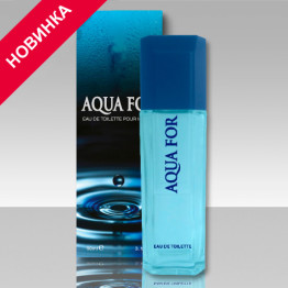 Туалетная вода муж. "Aqua for" 90 мл.