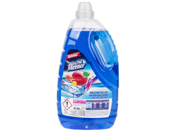 Гель для стирки бесфосфатный WascheMeister AktivGel 4130мл