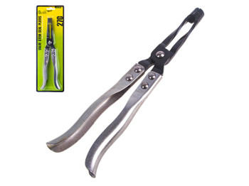 Щипцы для снятия сальников клапанов Alloid, 270мм, удлинённые губки (СК-2274)