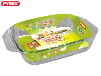 Противень термостекло Pyrex "Optimum" 31x20см прямоугольный 68608