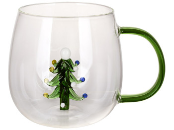 Чашка з фігурою Ялинки всередині, 450мл