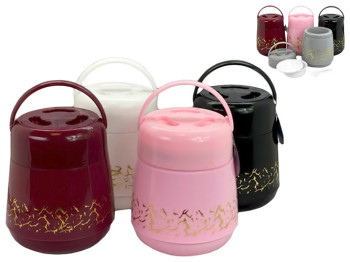 Термос Stenson пищевой пластик+стекло 1,0л