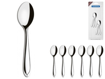 Набір чайних ложок Tramontina Laguna (ціна за набір 6шт) 7891116012321