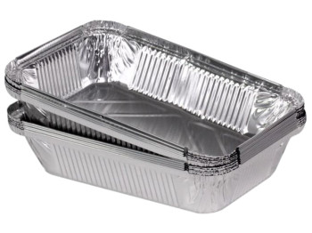 Контейнер алюминиевый прямоугольный Pro service SP64L, 960мл (цена за упаковку 100шт)