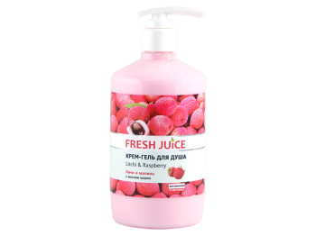 Крем-гель для душа Fresh Juice Litchi & Raspberry личи и малина 750мл