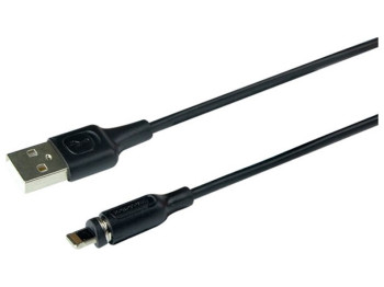 Кабель USB Borofone BX41 Amiable magnetic Lightning Колір Чорний