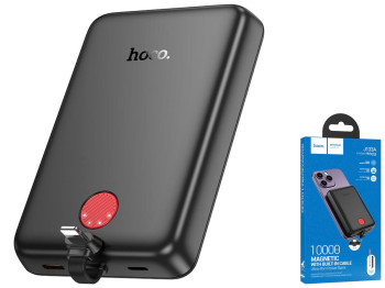 Универсальная мобильная батарея Power Bank Hoco J133A Triumph PD20W, 10000mAh, цвет черный