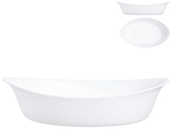 Форма для запекания Luminarc Smart Cuisine Wavy, овальная, жаропрочное стекло, 29×18×6,9см