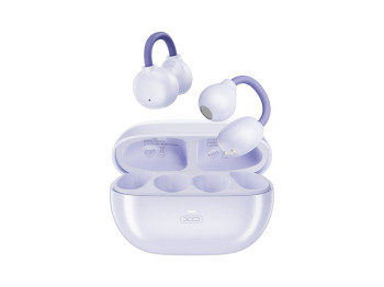 Блютуз стерео гарнитура XO G40, bluetooth 5.3, сенсорное управление, кейс 300mAh, цвет фиолетовый