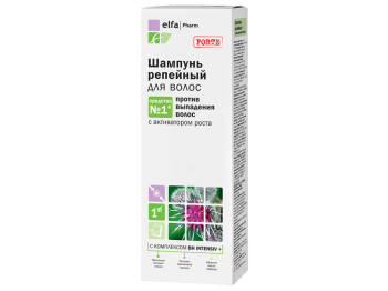 Шампунь "Elfa Pharm" Реп'яхова серія - проти випадіння волосся 200мл