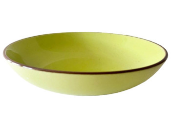 Тарілка Limited Edition Terra, 20см, супова, зелена, 6900068733985