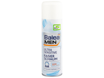 Пена для бритья Balea Men Ultra Sensitive для особо чувствительной кожи, 300 мл
