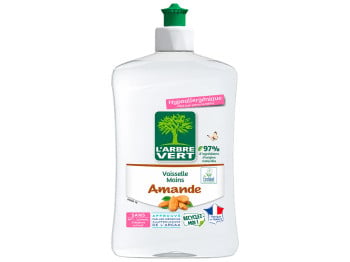 Гель для мытья посуды и рук L’Arbre Vert Almond, гипоаллергенный, 500 мл