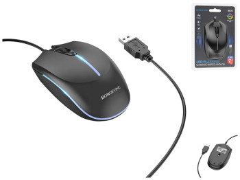 USB Мышь Borofone BG10 Цвет Черный