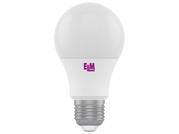 Лампа світлодіодна стандартна ELM Led 18-0186 B60 8W цоколь-Е27-стандарт, холодне біле світло