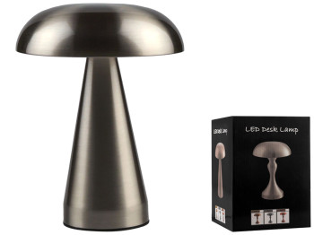 Лампа Настольная F89015 1200 мАч, цвет серебрянный