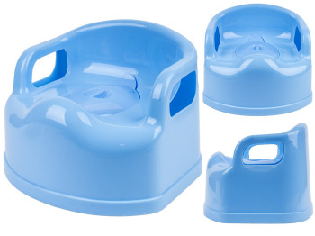 Горшок детский SL со съемной чашей и крышкой (цвет голубой) Консенсус