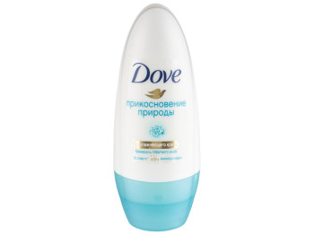 Дезодорант-антиперспірант кульковий Dove "Дотик природи" 48г 50мл