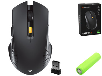Беспроводная Мышь Игровая Fantech WG12R Raigor III, цвет Черный