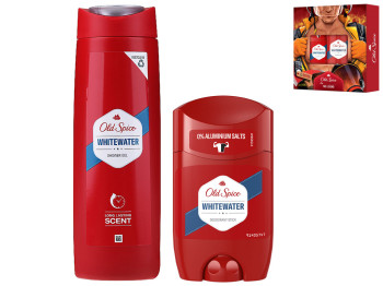 Набір подарунковий Old Spice Whitewater (Твердий дезодорант 50мл+Гель для душу 250мл)
