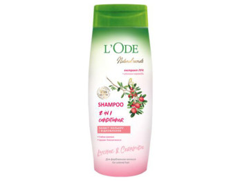 Шампунь-кондиціонер для волосся L'Ode Natural Secrets для фарбованого волосся 400мл