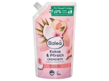 Мило рідке Balea персик та кокос, запаска, 500 мл