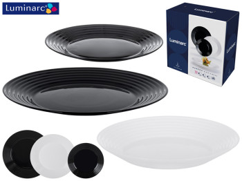 Сервиз столовый LUMINARC HARENA BLACK&WHITE 18 предметов 13261 20818