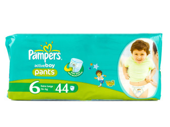 Подгузники Pampers "Active Boy Extra Large" 44шт