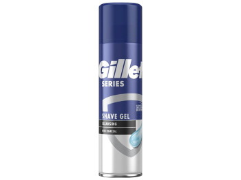 Гель для гоління Gillette Series Очищуючий, 200мл