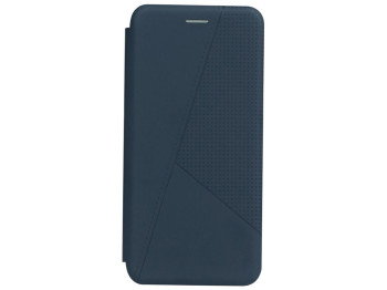 Чохол-книжка кожа Twist для Samsung Galaxy A03s Колір 2, Dark Blue