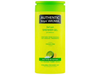 Гель для душа Authentic Ice Lime&Lemon, Ледяной лайм и Лимон, 400мл, 6531
